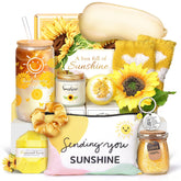 ShinnyWis coffret spa tournesol — ensemble élégant pour un rituel bien-être.