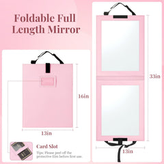 Miroir Shinowa danse portable, facile à glisser dans un sac.