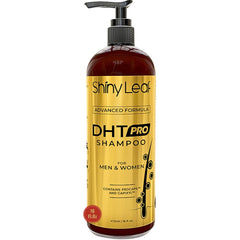 Shiny Leaf DHT Pro Shampooing: bouteille, cheveux plus épais grâce à la formule avancée
