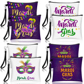 Shinylin trousse maquillage Mardi Gras pochette porte, pratique et sécurisée