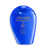 Shiseido Ultimate Sun Protector Lotion – bouteille 150 ml, protection invisible et légère.