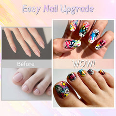 SHLLAR stylo-art-ongles-longue-duree-impermeable: designs qui tiennent longtemps