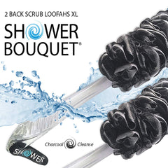 Shower Bouquet plush-puffs procurent une mousse généreuse avec gel douche