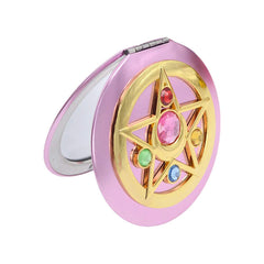 SHOWLOUE Miroir compact poche: pratique et léger pour vos retouches.