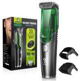 SHPAVVER tondeuse barbe aspirateur intégré pour un nettoyage sans poussière.