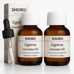 SHUIKU huile Cyperus Rotundus, bouteille 60ml, soin naturel pour peau douce.