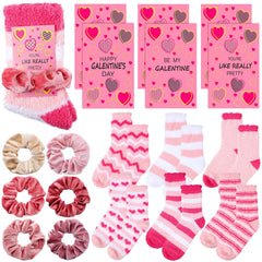 Chaussettes peluche Shyyween roses pour un confort chaud et douillet.