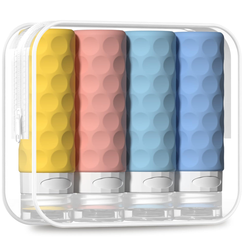 Silevoler Bouteilles Voyage 3oz anti-fuite idéales pour liquides en déplacement