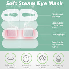 Masque yeux vapeur rose Silicherry, expérience parfumée pour repos.