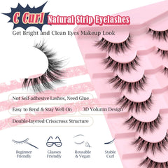 Siligli cils 3D volume, regard naturel et volumineux.