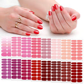 SILPECWEE boîte stickers ongles, prêt à l’emploi pour un look rapide