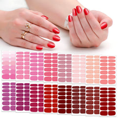 SILPECWEE boîte stickers ongles, prêt à l’emploi pour un look rapide