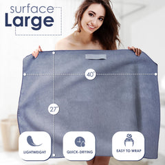 SimpleField absorption rapide en microfibre pour un séchage efficace.
