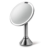 Miroir simplehuman capteur 20 cm s'allume automatiquement pour maquillage rapide
