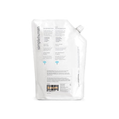 Pompe Simplehuman : dosage précis, pas de débordement.