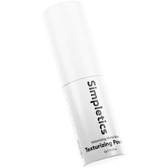 Simpletics poudre texturisante dans la bouteille pour volume immédiat.