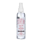 Simply Stylin' Light Silk Spray Unscented, bouteille; protection thermique et démêlage en douceur