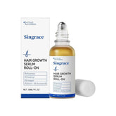Singrace serum croissance-cheveux roll-on: volume visuel accru.