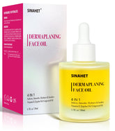 SINAHET Dermaplaning Oil bottle for gentle, smoother shaving and skin soothing.