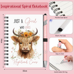 Sinmoe porte-clés Highland cow en acier inoxydable, durable et personnalisé.