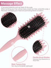 Brosse Sintario pour cheveux mouillés ou secs offre polyvalence