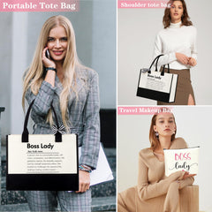 SiplyHaven Boss Lady Pochon Maquillage: rangement pratique pour vos essentiels beauté.