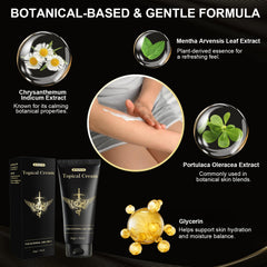Siripine crème sans parfum idéale pour peaux sensibles.