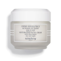 Sisley Paris Crème Restauratrice Visage 50 ml, bocal élégant et apaisant.