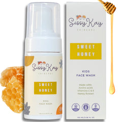 Lavage visage enfants Sissy Kay avec pompe, nettoyage doux pour peaux sensibles