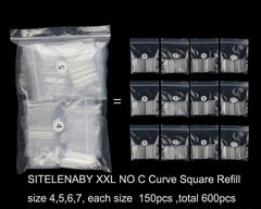 SITELENABY – emballage 600 pièces, 12 pochettes pour rangement pratique.