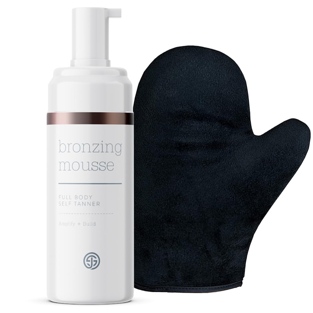 SJOLIE SUNLESS – mousse auto-bronzante rapide dans flacon prête à application sans traces