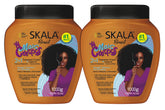 SKALA Mais Crespos bouteille: soin hydratant 2 en 1 pour cheveux bouclés.