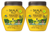 SKALA Maracuja bottle pour enables easy, mess-free application for silky curls.