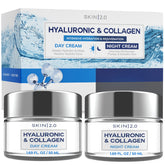Skin 2.0 Hyaluronic Acid Day Cream packaging showcases clean beauty and vegan formula