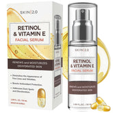 Sérum Skin 2.0 dans flacon pour lisser les ridules et éclairer le teint
