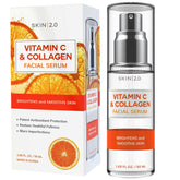 Skin 2.0 Sérum vitamine C – flacon pompe pour une utilisation précise et pratique