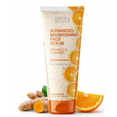 Gommage Skin Aesthetics vitamine C et curcuma dans son pot, teint éclatant.
