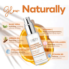 Sérum Skin Aesthetics Vitamine C — texture crème-gel légère et absorption rapide.
