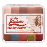 Skin Illustrator palette teints peau sur le plateau pour un rendu réaliste.