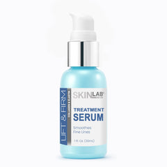 Sérum SKIN LAB Lift & Firm dans sa bouteille, texture légère et absorption rapide.
