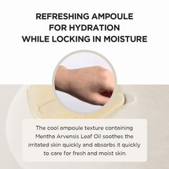 Masque en feuille gel SKIN1004 pour une meilleure absorption de l’essence.