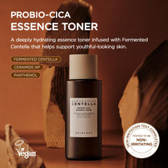 Tonique-essence SKIN1004 Probio-CICA, texture légère et apaisante.