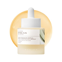 SKIN1004 Retinol 0.2% Boosting Shot : flacon concentré promet une peau plus lisse.