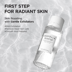 Emballage élégant du tonique SKIN1004 prêt à l'emploi.