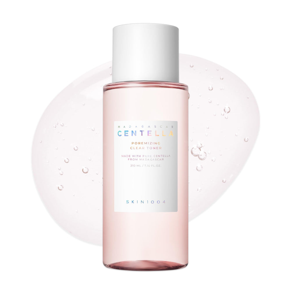 SKIN1004 tonique pore clair sur flacon pompe, équilibre et fraîcheur pour la peau