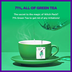 SKIN1004 Witch Pack – Texture crème-masque argile verte et sensation fraîche après rinçage.