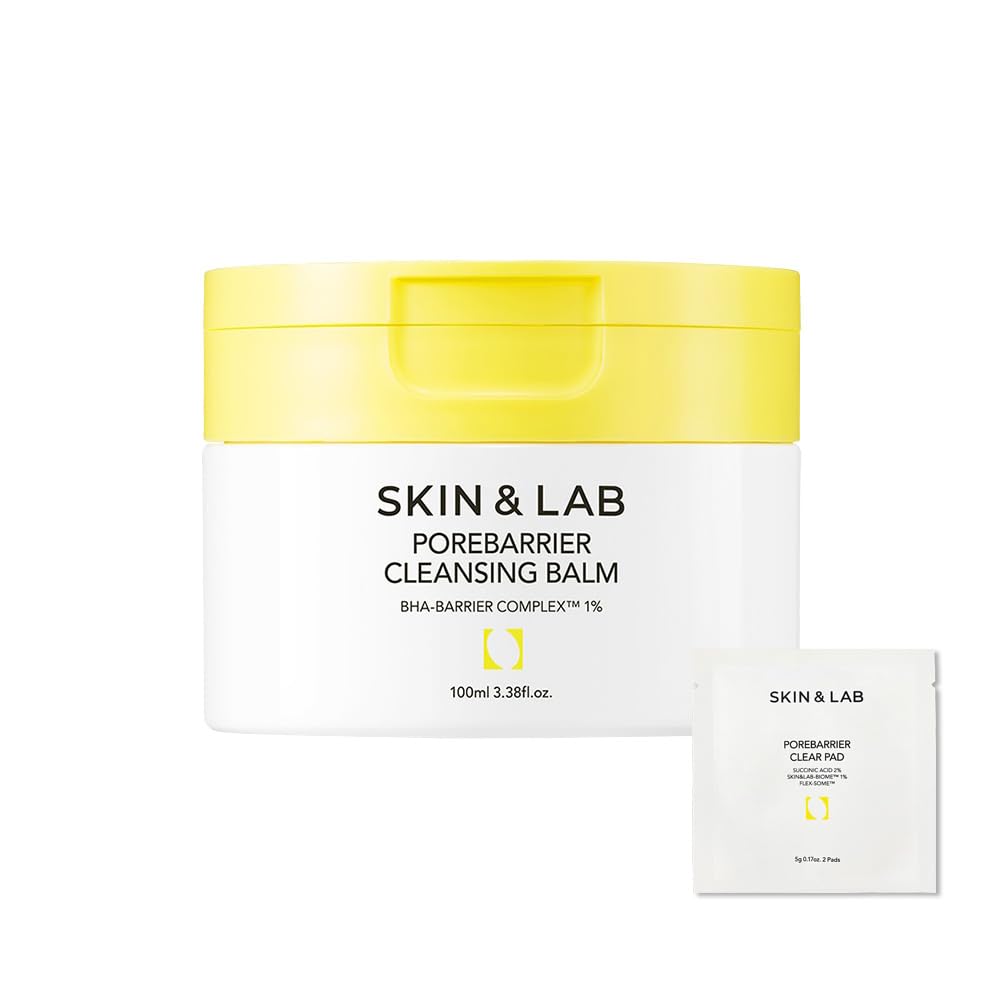 SKIN&LAB Porebarrier: la bouteille pratique pour démaquillage en douceur.