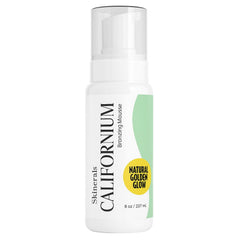 Skinerals autobronzant mousse sur visage et corps pour un teint naturel et homogène