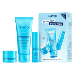 Skinfix Barrier+ Kit ensemble, coffret soin hydratant prêt à tester.