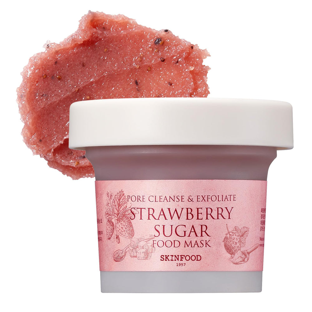 Skinfood 1957 Masque Sucre Fraise dans le pot – exfoliation douce